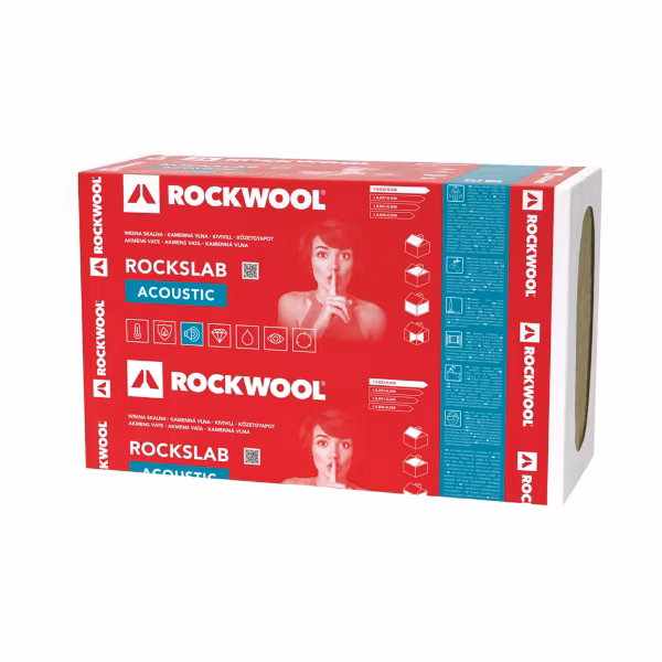 1 Wełna Rockwool Rockslab Acoustic 50 mm